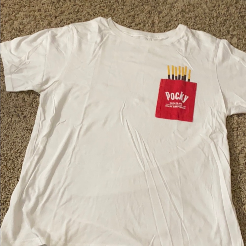 Cute Uniqlo Pocky Shirt (Limited Edition)